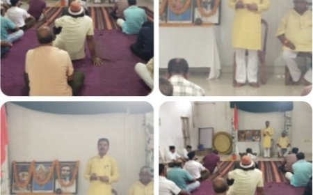 गुरु के प्रति कृतज्ञता और समर्पण भारत की परंपरा  राष्ट्रीय स्वयंसेवक संघ का गुरु पूजन समर्पण कार्यक्रम आज