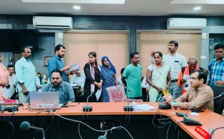 मुख्य कार्यपालन अधिकारी जिला पंचायत ने जनसुनवाई में 64 आवेदकों की सुनी समस्याएं