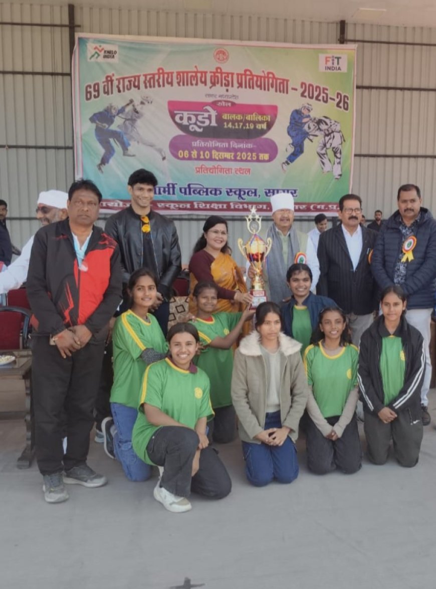 राज्य स्तरीय कूडो प्रतियोगिता में शहडोल का लहराया परचम