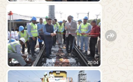 कलेक्टर हर्षल पंचोली ने किया एमबी पावर (म.प्र.) लिमिटेड, जैतहरी में रेल लोडिंग टर्मिनल का उद्घाटन  अल्ट्राटेक सीमेंट, मैहर के लिए पहली फ्लाई ऐश रैक को जिला कलेक्टर ने दिखाई हरी झंडी