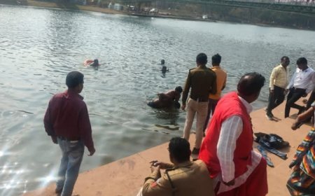 नेत्रहीन युवा शिरीष नामदेव की रामघाट में स्नान के दौरान डूबने से हुई मृत्यु