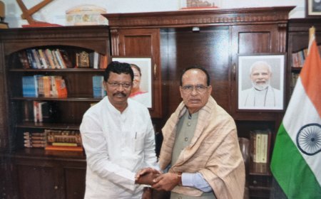 अनुसूचित जनजाति परिवारों को आवास एवं अनूपपुर में कृषि महाविद्यालय की स्थापना की मांग