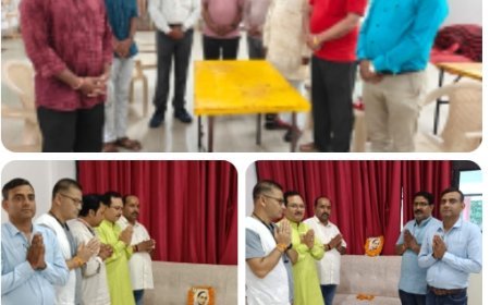 वरिष्ठ पत्रकार शरद जोशी को अनूपपु्र जिले के पत्रकारों ने दी भावभीनी श्रद्धांजलि  मध्यप्रदेश श्रमजीवी पत्रकार संघ ने प्रदेश के सभी जिलों मे आयोजित किया शोक सभा