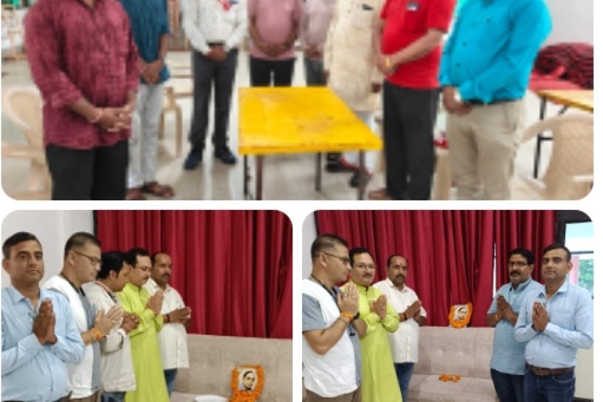 वरिष्ठ पत्रकार शरद जोशी को अनूपपु्र जिले के पत्रकारों ने दी भावभीनी श्रद्धांजलि  मध्यप्रदेश श्रमजीवी पत्रकार संघ ने प्रदेश के सभी जिलों मे आयोजित किया शोक सभा